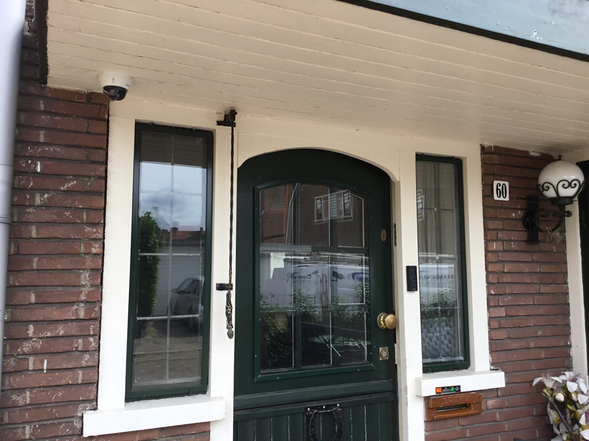 woning met camera