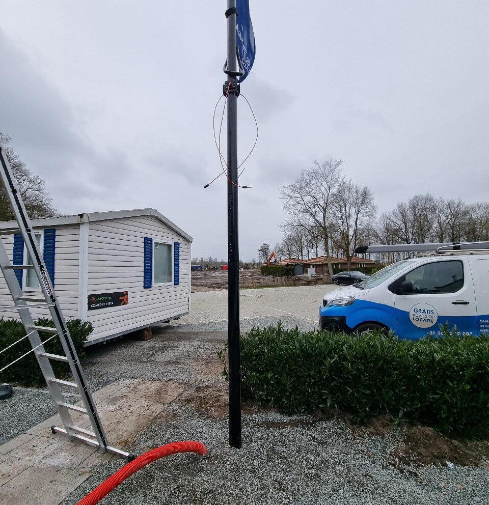 CameraInstallatie: camping