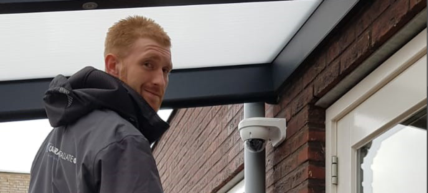 Peter, monteur bij CameraInstallatie