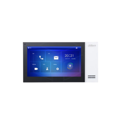 Dahua VTH binnenpost, een 7-inch touchscreen monitor