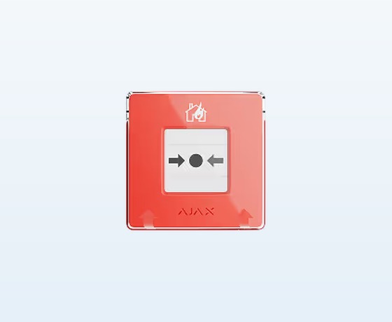 Ajax EN54 ManualCallPoint rode handbrandmelder
