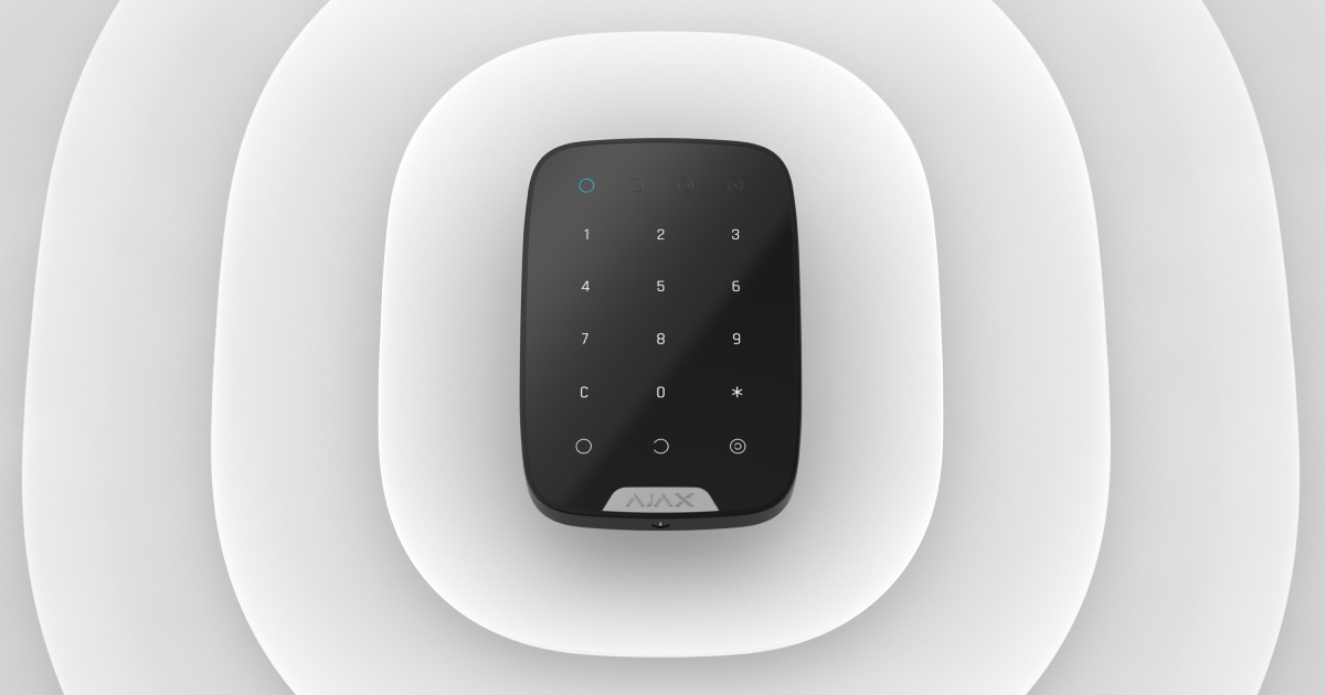 Ajax KeyPad bediendeel