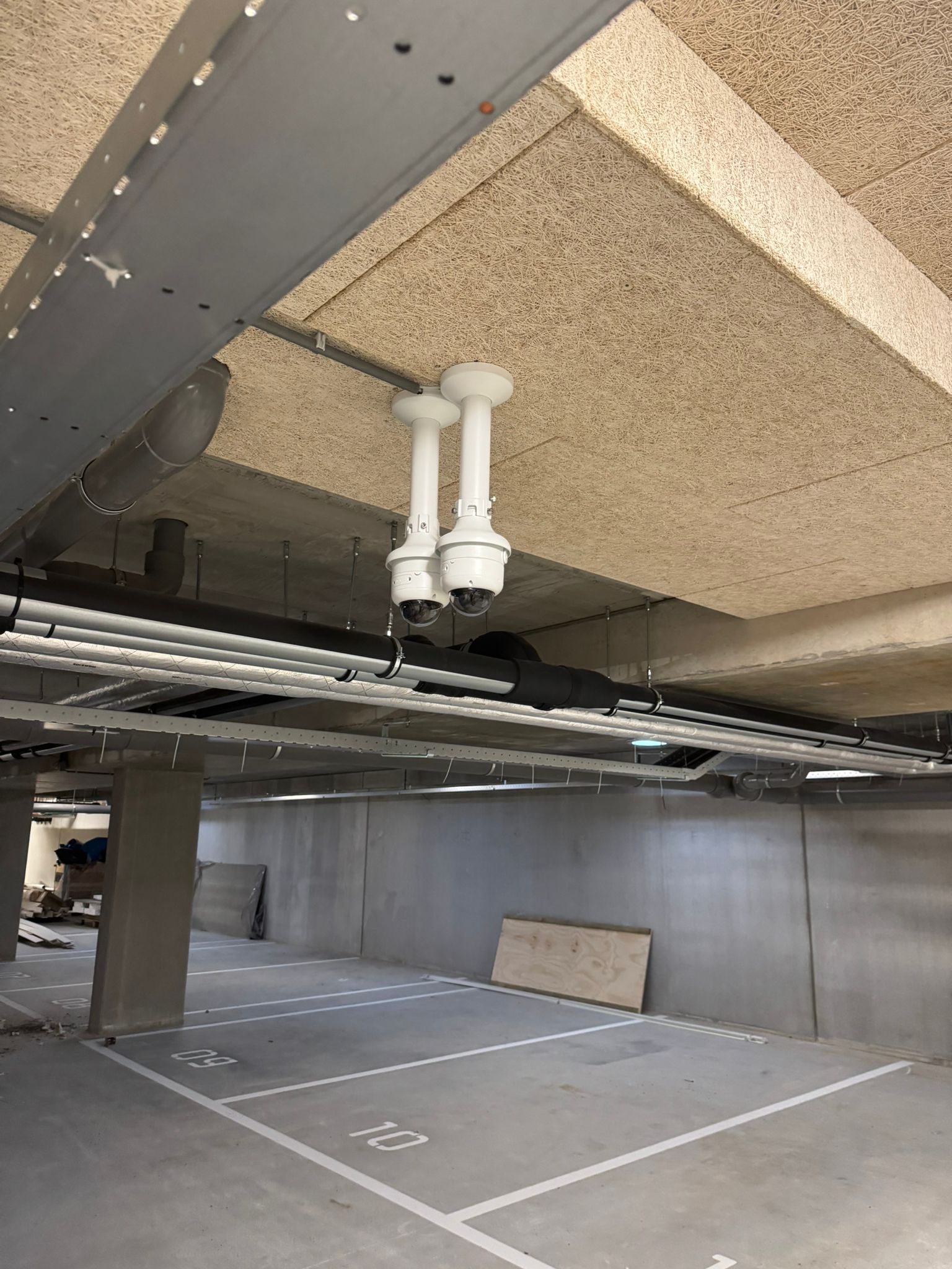 CameraInstallatie: parkeergarage