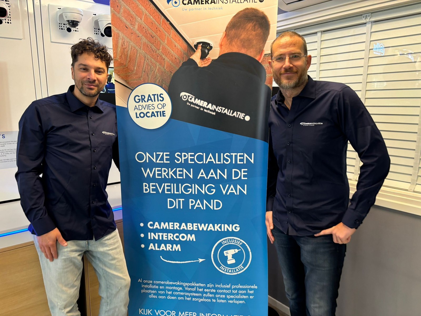 Beveiligingscamera geïnstalleerd door CameraInstallatie.nl
