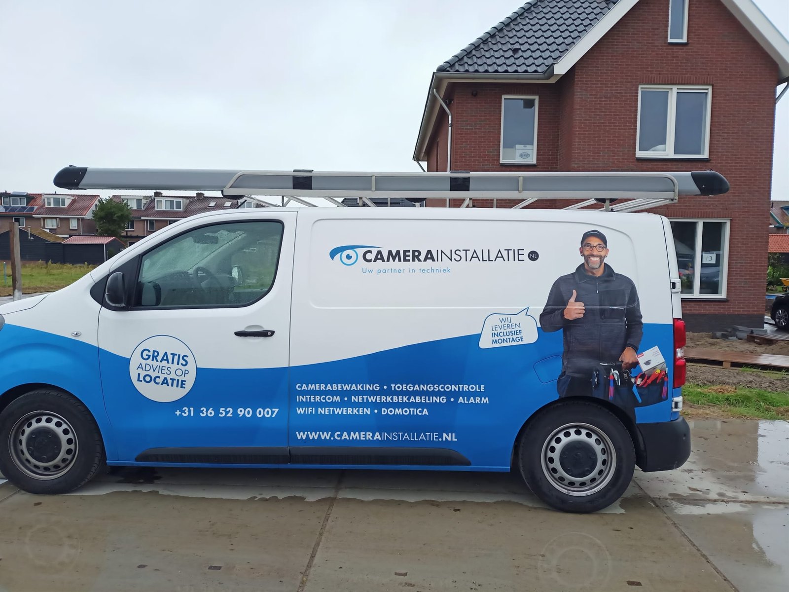 CameraInstallatie.nl werkbus