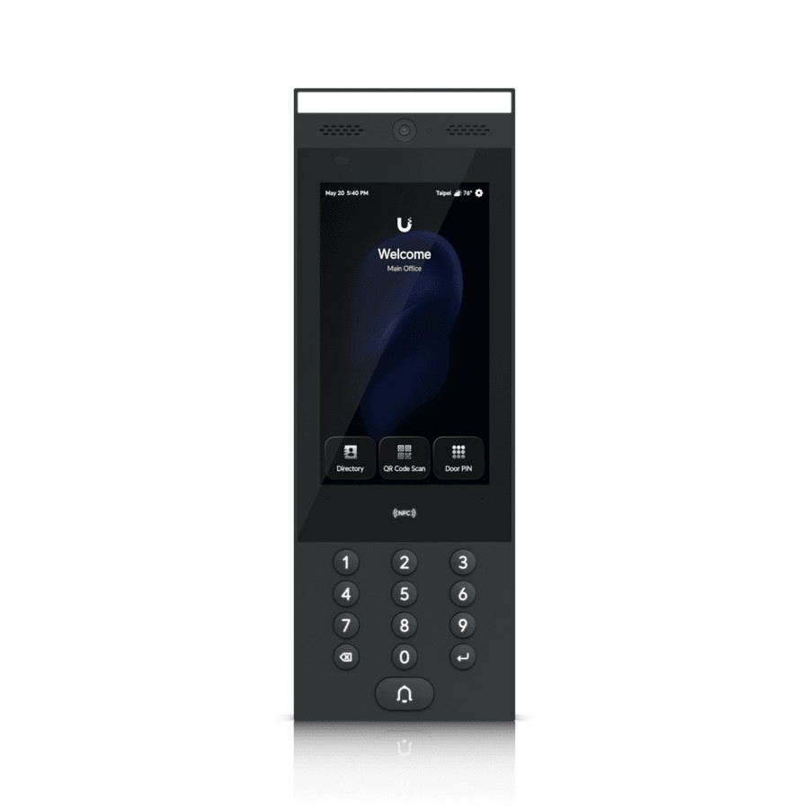 UniFi Access Intercom G3 met touchscreen, keypad en NFC