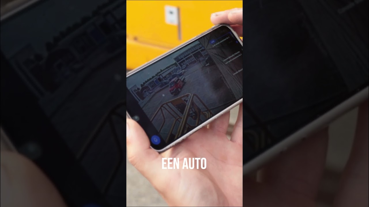 AI-camera die kenteken, voertuig en persoon herkent