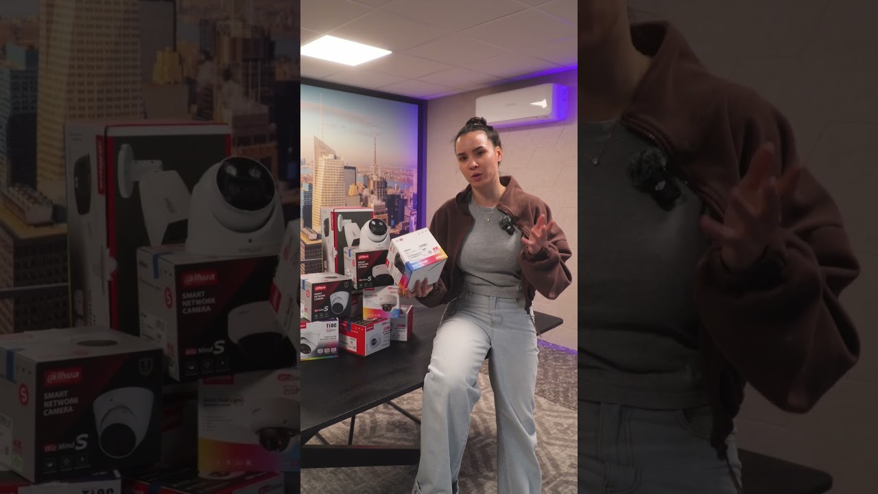 Video: onze specialist toont Dahua-producten uit onze eigen voorraad