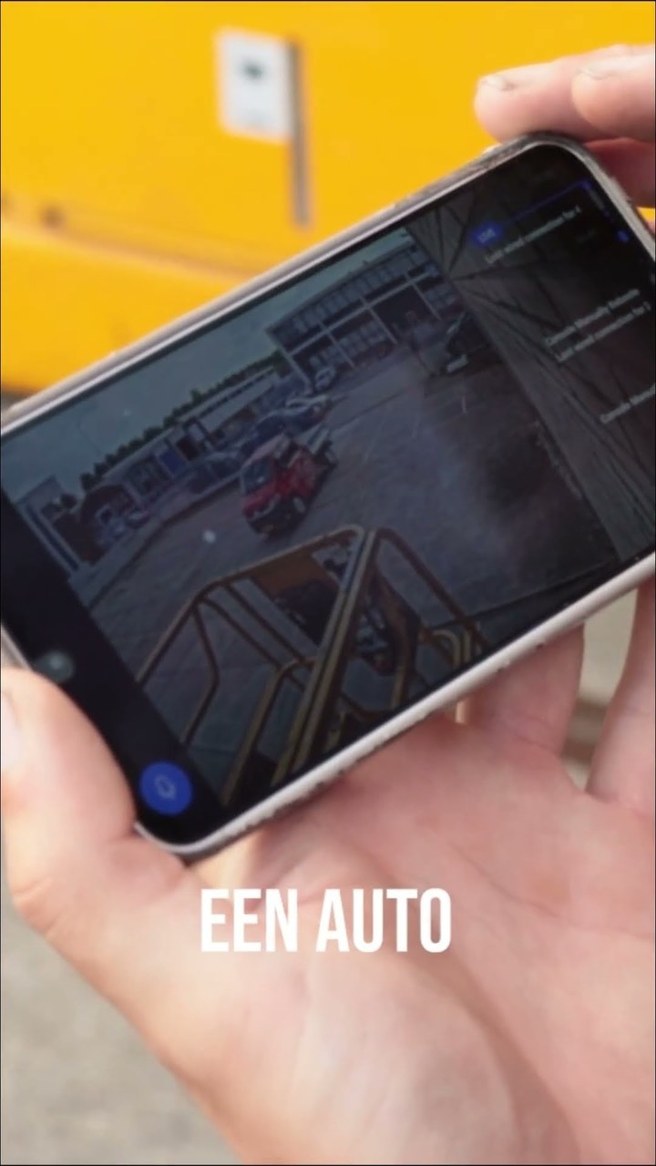 Beeld uit onze video over wat een slimme AI-camera herkent