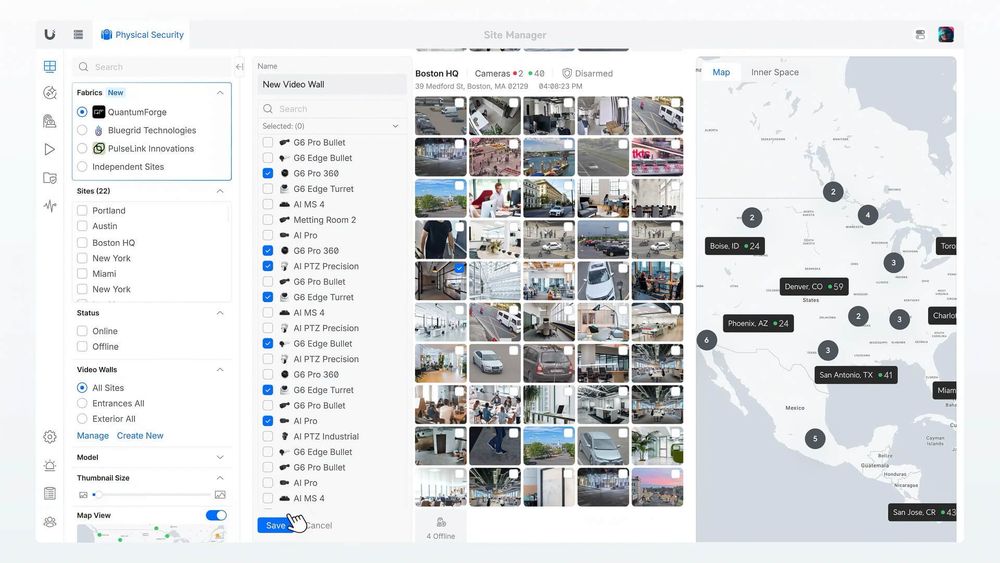 UniFi Protect 7.1: een dashboard met zelf ingedeelde widgets om in één oogopslag het belangrijkste te zien