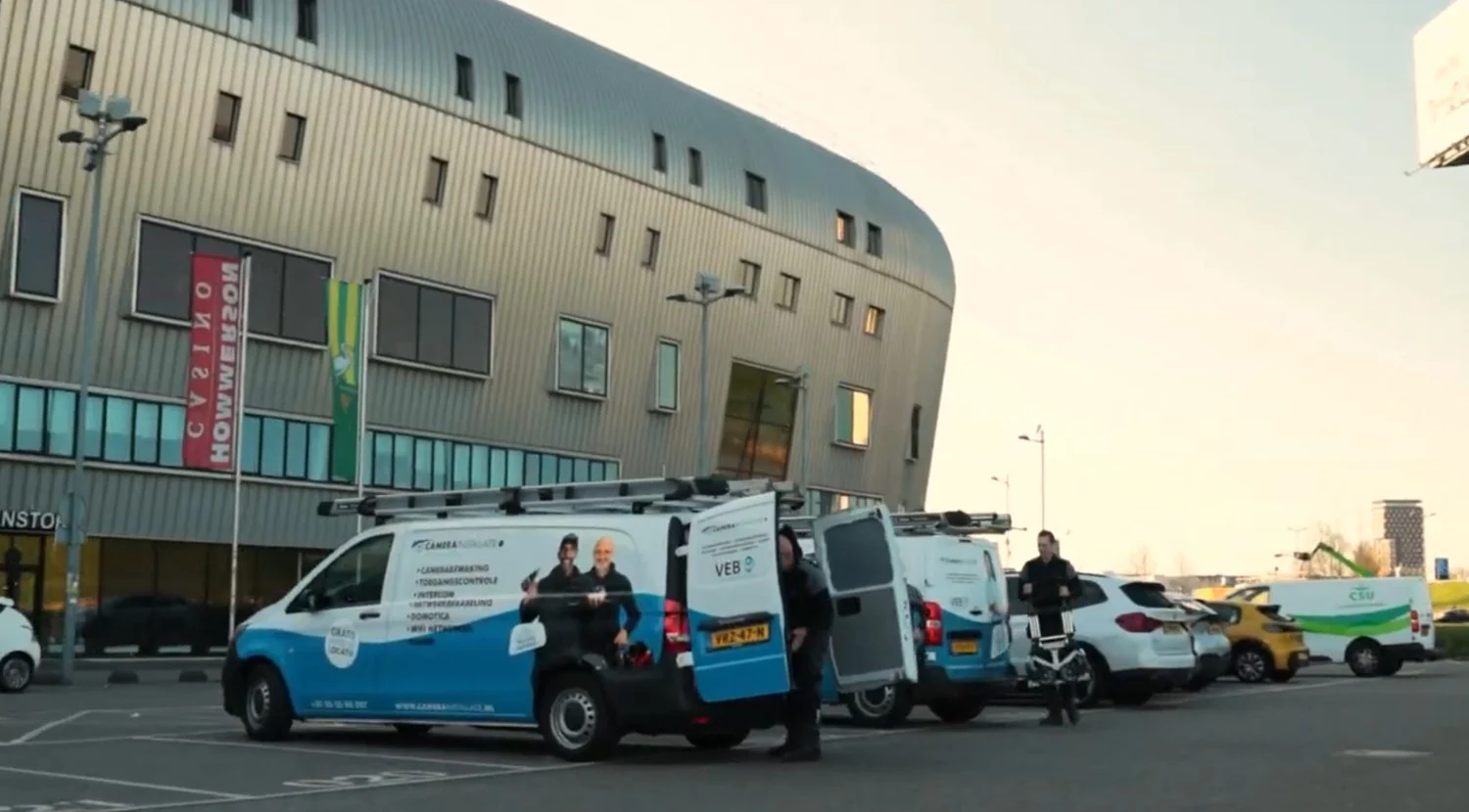 Ruim 200 camera's bij het ADO-stadion