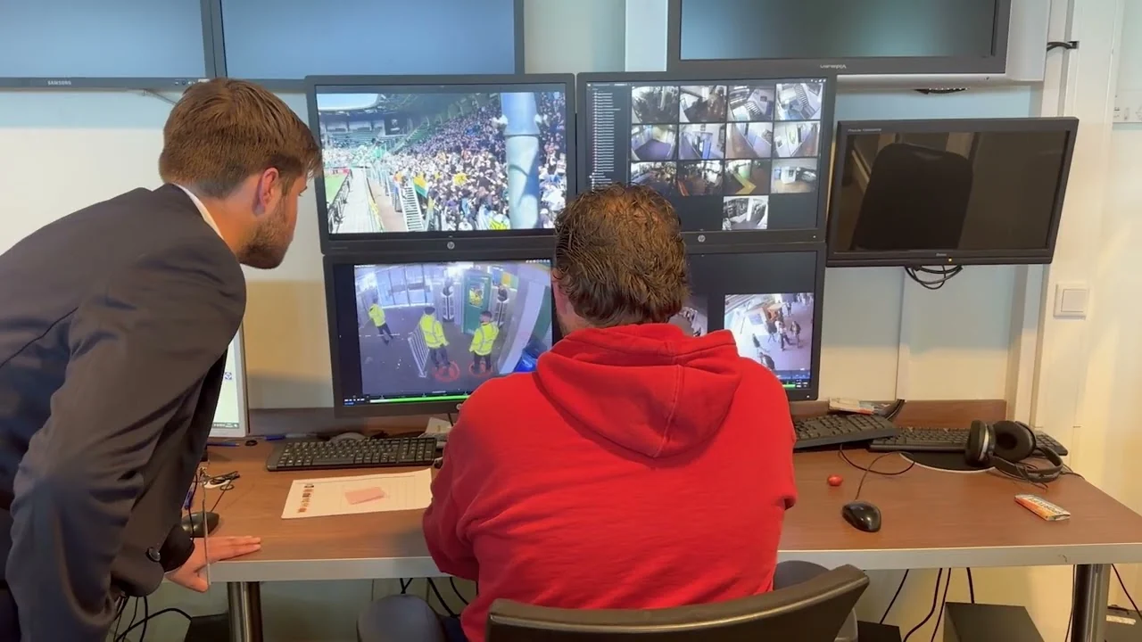 Video: een groot cameraproject met ruim tweehonderd camera&rsquo;s, beelden uit de meldkamer