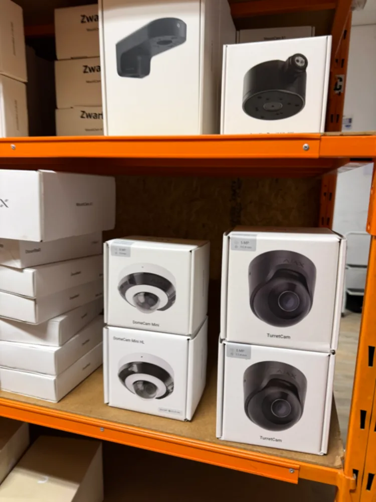 TurretCam en DomeCam, op voorraad bij CameraInstallatie.nl