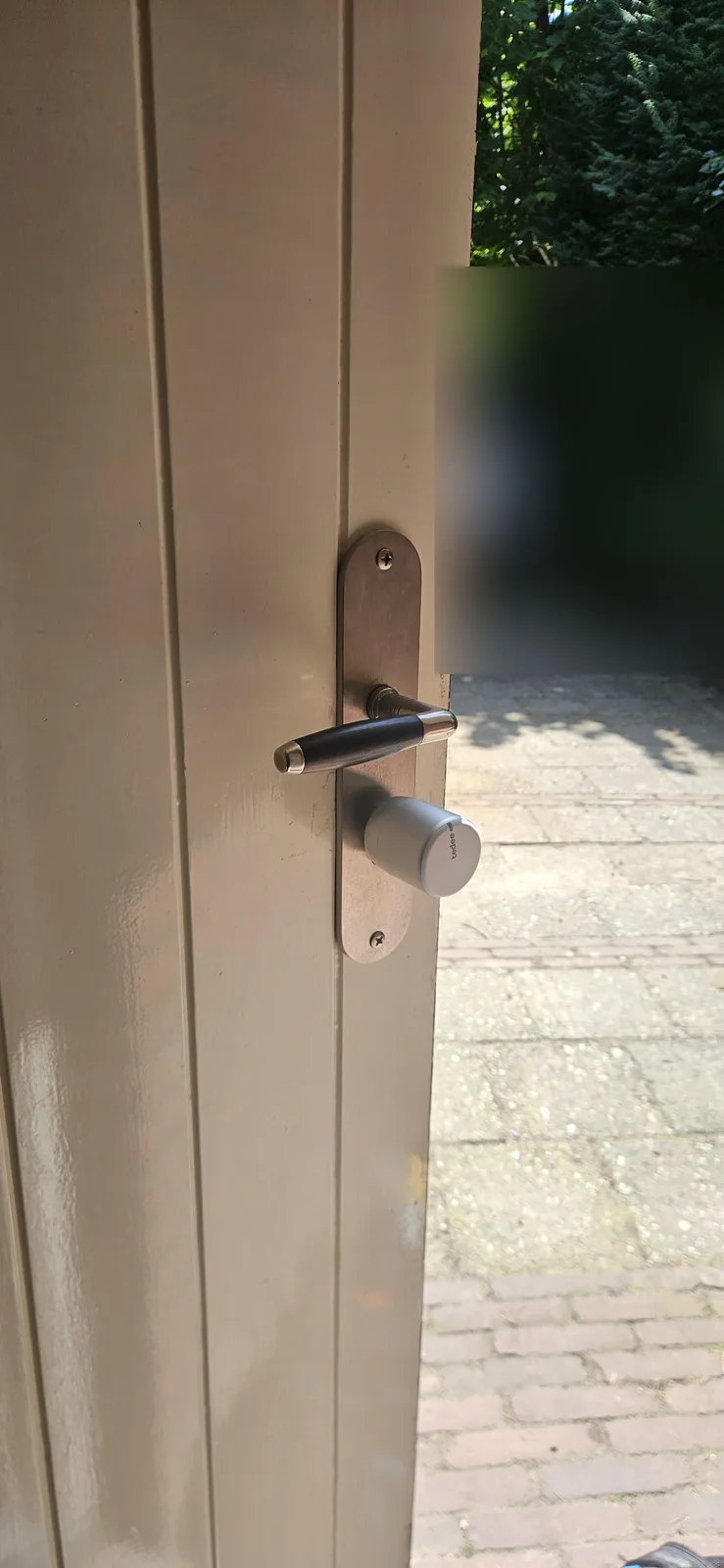 Slim slot op de zijdeur, in Zeist